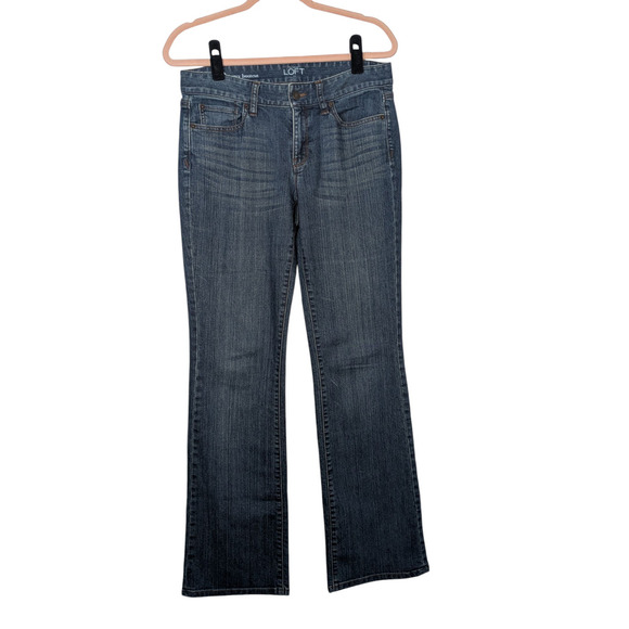 Ann Taylor Loft Women's Size 6 Curvy Bootcut Jeans 32" Inseam - Picture 1 of 8